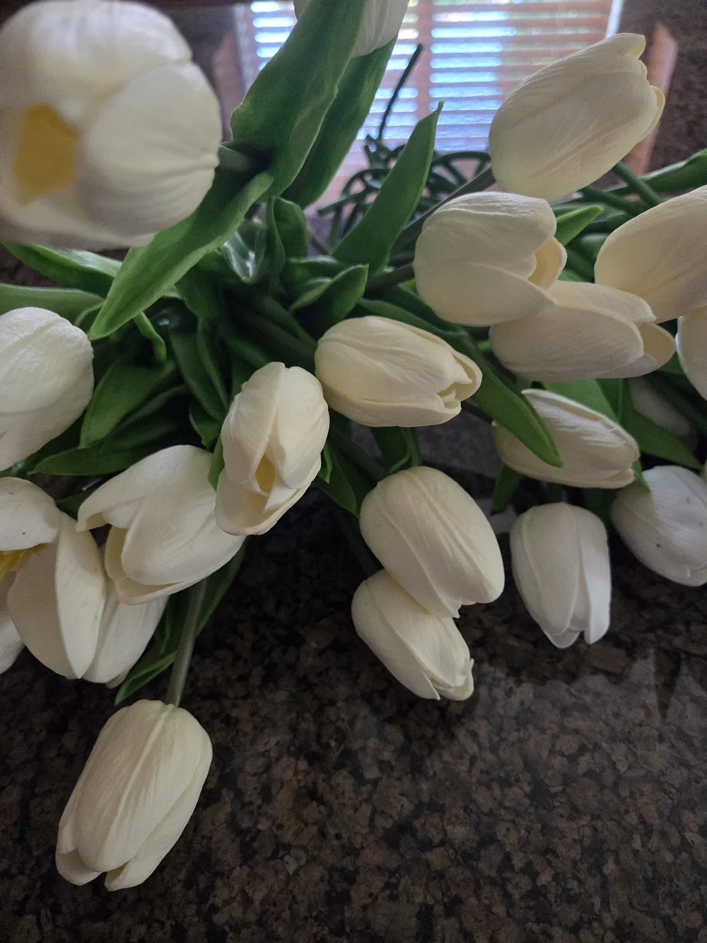 Bundle White Artificial Tulip Bouquet - Home Accents